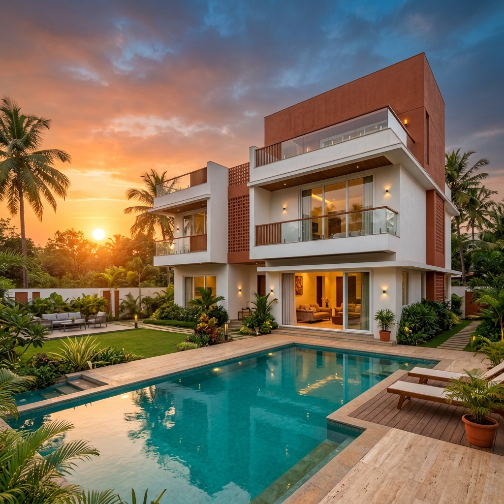 Luxury Villa with Pool - BHK99 Project